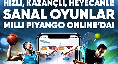 Oyunseverlere müjde! Sanal Oyunlar şimdi Milli Piyango Online’da
