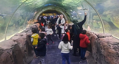 Pursaklar’dan Gelen Minikler Keçiören’i Gezdiler