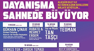 Sahnede Dayanışmaya Yoğun İlgi