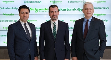 Şekerbank ve Schneider Electric iş birliği ile elektrikli araç şarj istasyonlarına finansman desteği