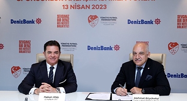TFF ve DenizBank Milli Futbol Takımları Ana Sponsorluğunu 3 Yıl Uzattı