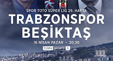 Trabzonspor-Beşiktaş derbisinin heyecanı beIN SPORTS’ta