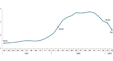 TÜİK: Tarımsal girdi fiyat endeksi (Tarım-GFE) yıllık %69,99, aylık %1,22 arttı