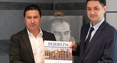 Ukrayna’nın Antalya Konsolosu Oleksandr Voronin, Bodrum Belediye Başkanı Ahmet Aras’ı ziyaret etti