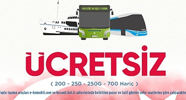 19 Mayıs Gençlik ve Spor Bayramı'nda ulaşım ücretsiz