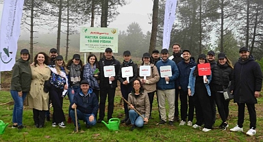 Aksigorta Hatıra Ormanı Yeşeriyor