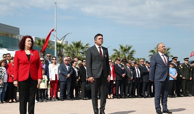 Aliağa’da Atatürk'ü Anma, Gençlik ve Spor Bayramı Coşkusu