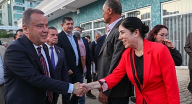 Antalya Büyükşehir Belediye Başkanı Muhittin Böcek Alanya'da