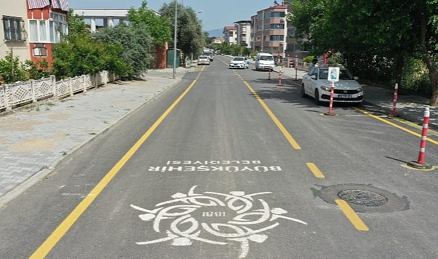 Aydın Büyükşehir Belediyesi Kuyucak Yunus Emre Caddesi’nde Çalışmalarını Tamamladı