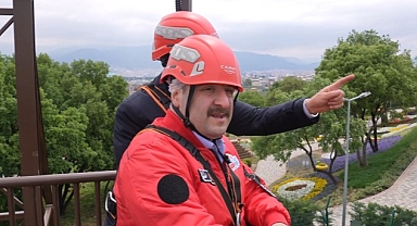 Bakan Varank, Macera Bursa’da Adrenalin tutkunlarının heyecanına ortak oldu