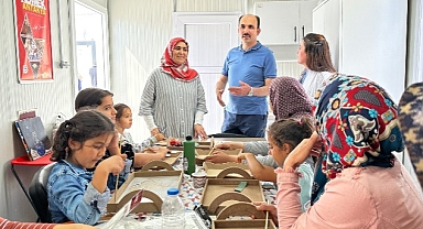 Başkan Altay Hatay’da Açılan Komek’te Depremzede Kursiyerlerle Buluştu