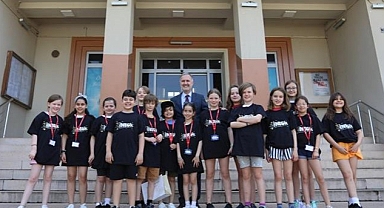 Başkan Taban İngiltere’den Gelen Öğrencileri Misafir Etti