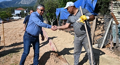 Başkan Topaloğlu Kuzdere’de