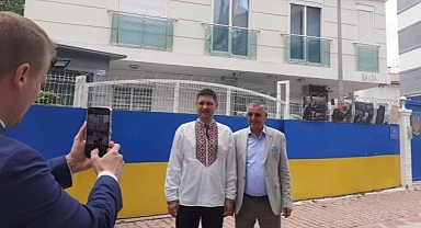 Başkan Topaloğlu’ndan Konsolos Voronin’e ziyaret