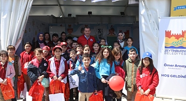 Bilim Zeytinburnu Standında Çocuklar Geleceği Tasarladı