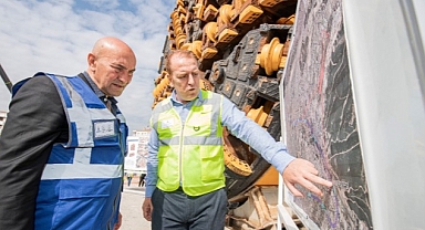 Buca Metrosu’nun ilk köstebeği geldi Soyer: “Tıkır tıkır çalışmaya devam ediyoruz”