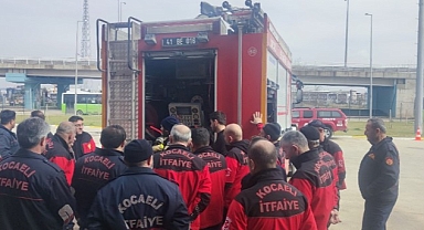 Büyükşehir İtfaiyesinden operatör eğitimi