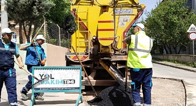 Büyükşehir Yol Bakım Timi her yere yetişiyor