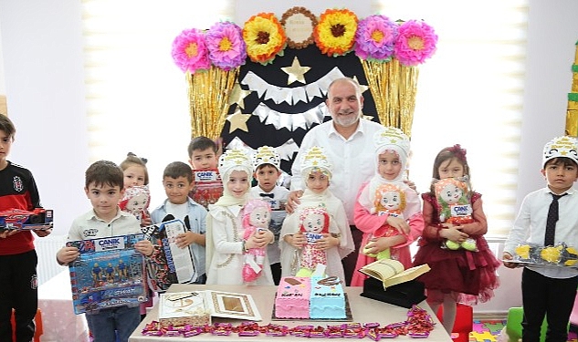 Canik’te Miniklerin Kur’an Sevinci