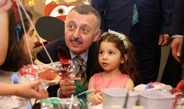 Çocukların hayal dünyası Büyükakın'ı büyüledi