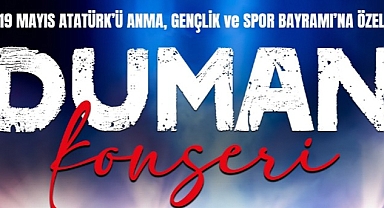 Duman, 19 Mayıs’ta Gaziemir’de sahne alacak