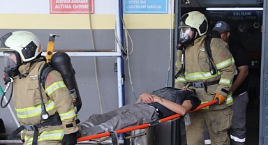 Edremit Belediyesi’nde Yangın Tatbikatı