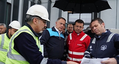 Ekrem İmamoğlu ve Mehmet Murat Çalık Beylikdüzü’ndeki Çalışmaları İnceledi