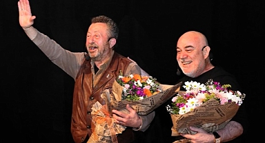 Erkan Can ve Güven Kıraç’tan Küçükçekmece’de Keyifli Söyleşi