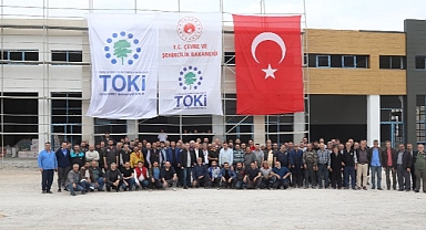 Eski Sanayi ve Karatay Sanayi Esnafı Yapımı Süren Yeni Sanayi Sitesini İnceledi