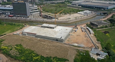 Gıda Üretim Tesisinde kaba inşaat tamam