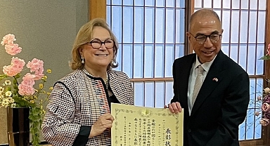 Güler Sabancı’ya Japonya Büyükelçisi Ödülü Takdim Edildi