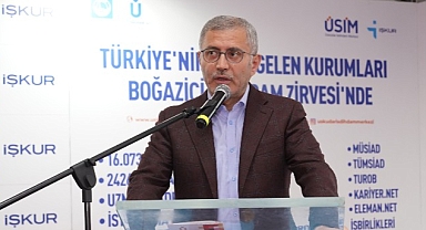 Hilmi Türkmen: ‘’Bugün itibariyle dokuz yılda yaklaşık 18 bin vatandaşımızın, gencimizin iş bulmalarına yardımcı olduk.’’