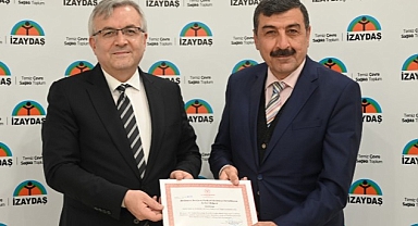 İZAYDAŞ'a Sağlık Bakanlığından Beslenme Dostu belgesi