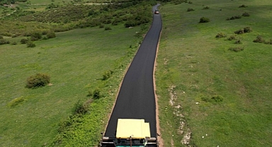 İzmit, Sarışeyh ve Eseler köy yollarında üstyapı yenileniyor