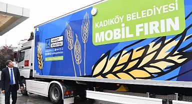 Kadıköy Belediyesi Mobil Fırınıyla Günde 35 Bin Ekmek Üretebilecek