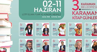 Karaman Belediyesi 3. Kitap Günleri Başlıyor