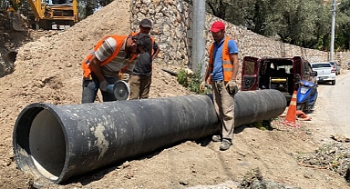 Kaş İslamlar'ın 30 yıllık su sorunu çözülüyor