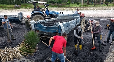 Kültürpark Gölet Temizleniyor 