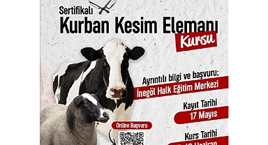 Kurban Kesim Kursu İçin Kayıtlar Başlıyor
