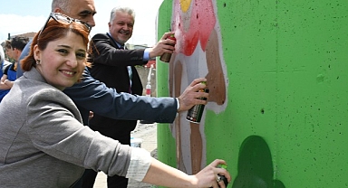 LYBA’nın duvarlarını grafitiyle renklendirdiler!