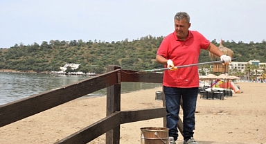 Menderes Plajlarında Tadilat Zamanı