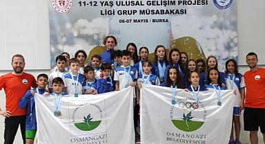 Osmangazili kulaçlar Bursa’ya damga vurdu