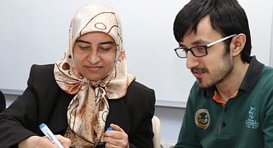 Özel çocuklardan annelere özel hediyeler