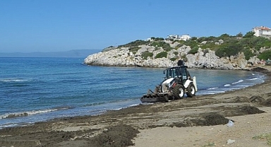 Seferihisar’ın plajları yaza hazırlanıyor