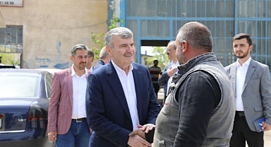 Tahir Akyürek'in KonyaGİAD ve Kamyon Garajı Esnafı Ziyaretleri