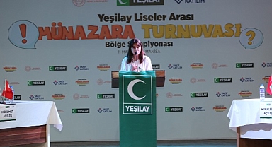 Yeşilay Liseler Arası Münazara Turnuvası’nın İç Anadolu ve Ege Finalleri Tamamlandı