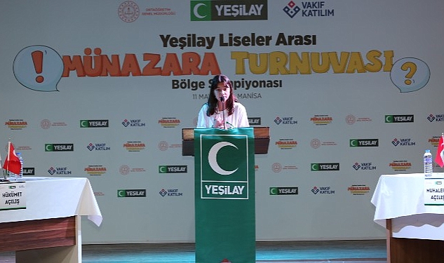 Yeşilay Liseler Arası Münazara Turnuvası’nın İç Anadolu ve Ege Finalleri Tamamlandı