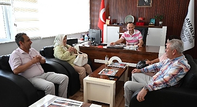 ABB Kemer Şube Müdürü Halil Buran' a ziyaret