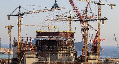 Akkuyu NGS’nin 2’nci Ünitesine İç Koruma Kabuğunun Beşinci Katmanı Kuruldu