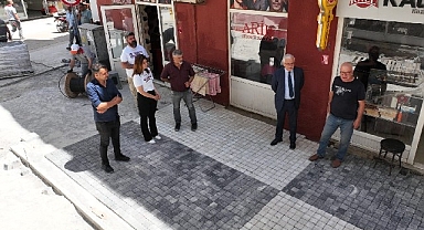 Ali Çetinkaya yayalaştırma projesinde sona gelindi